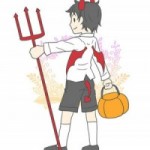 ハロウィン かんたん手作り衣装の作り方 悪魔編
